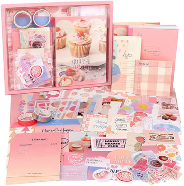 Set De Oficina Papeleria Kawaii 346 Piezas