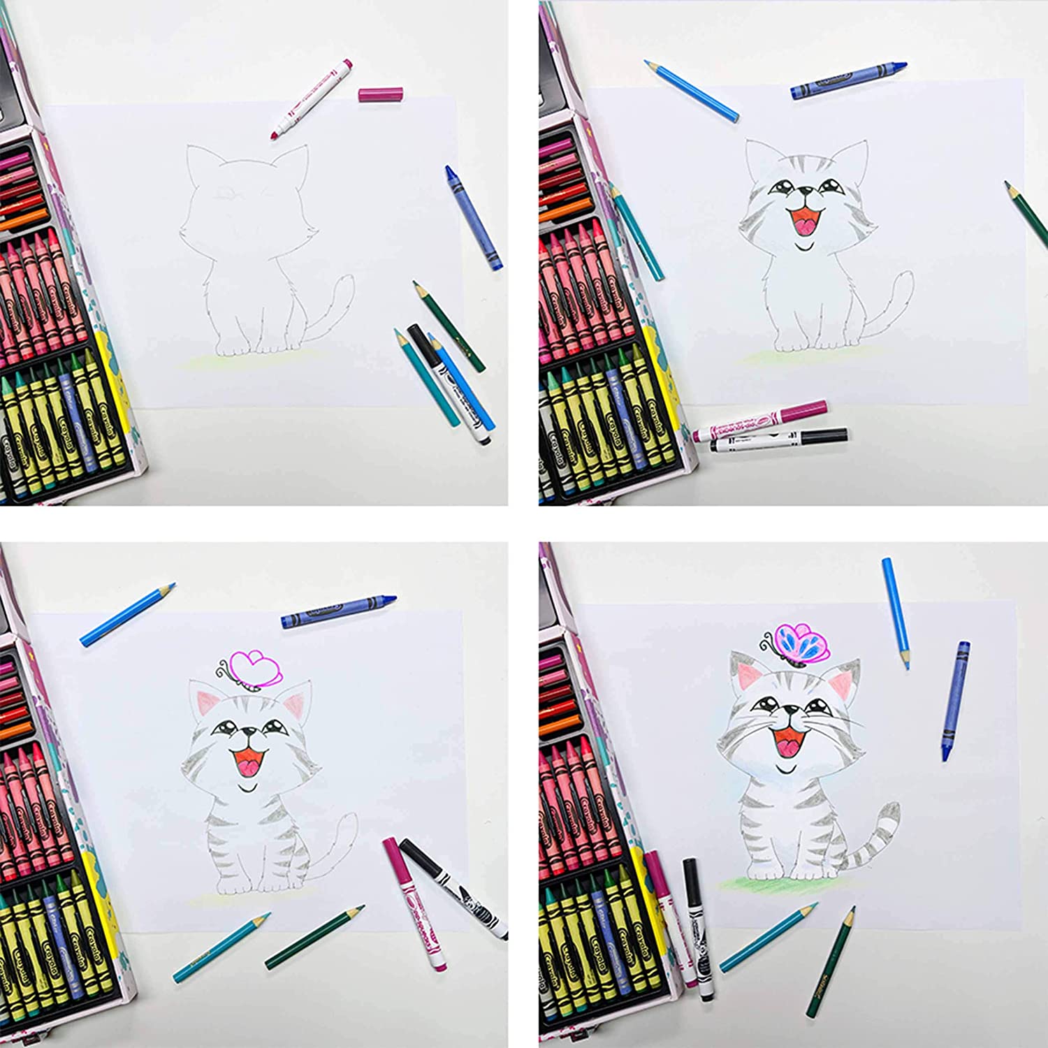 Crayola Portafolio Set Lapices Plumones Inspiration Art