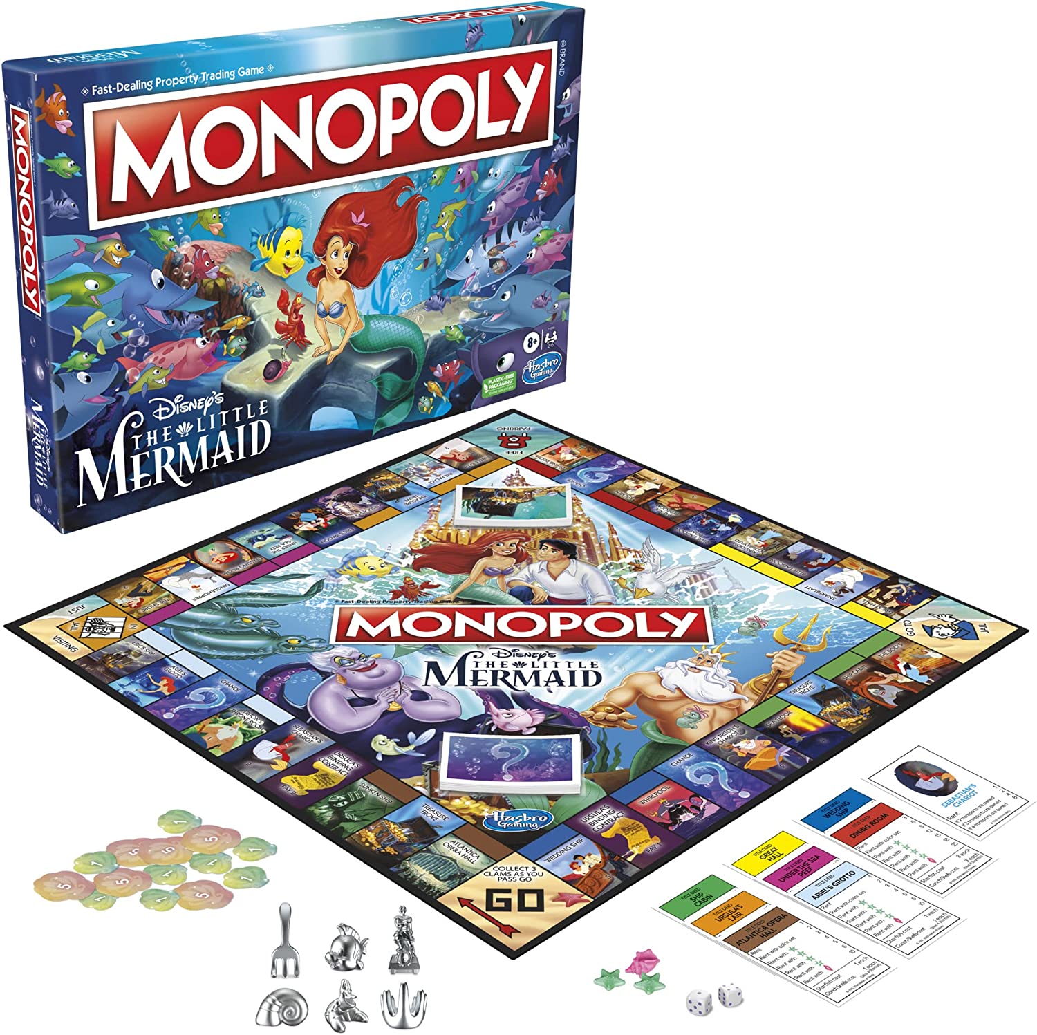 La Sirenita Monopolio Ariel Monopoly