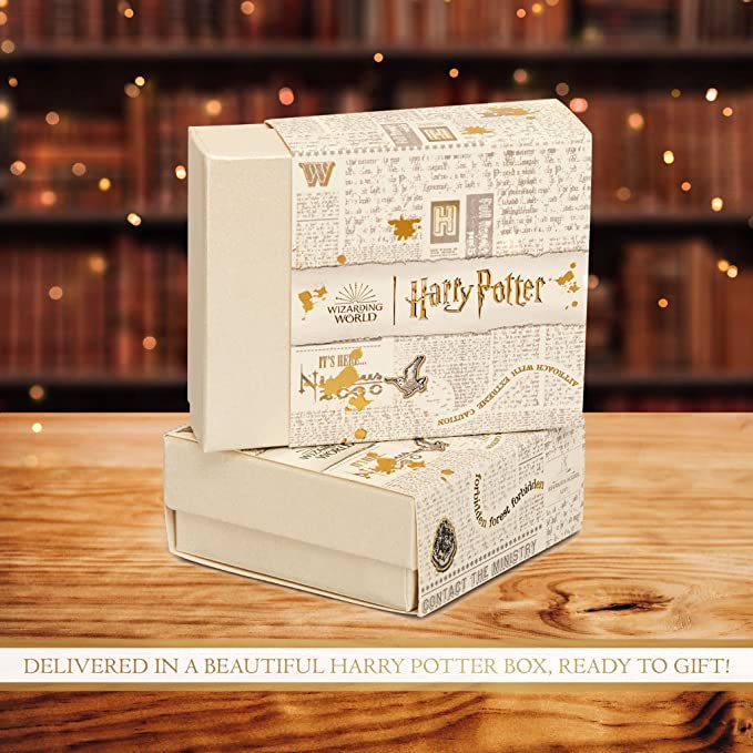 Harry Potter Collar Inicial Golden Snitch