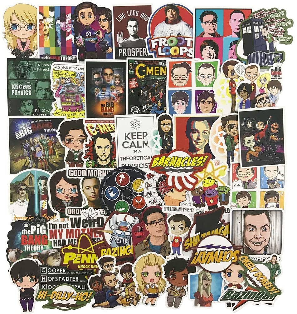 Big Bang Theory Set De Calcamonias