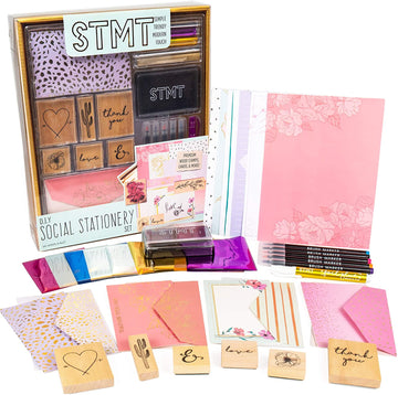 Set De Oficina Papeleria Con Sellos