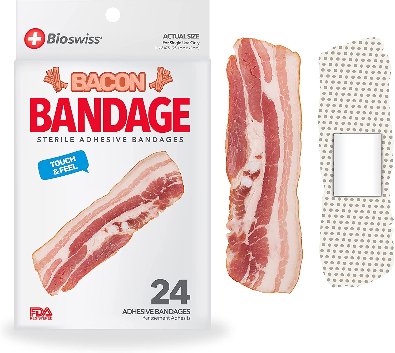 Curitas En Forma De Tocino Banditas Divertidas