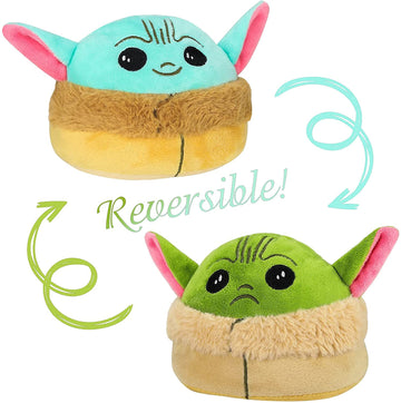 Mandalorian Baby Yoda Peluche Reversible