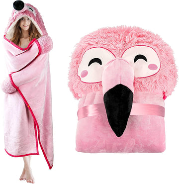 Flamingo Cobija Manta Tipo Kigurumi