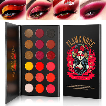 Paleta Sombras Rojas Afflano
