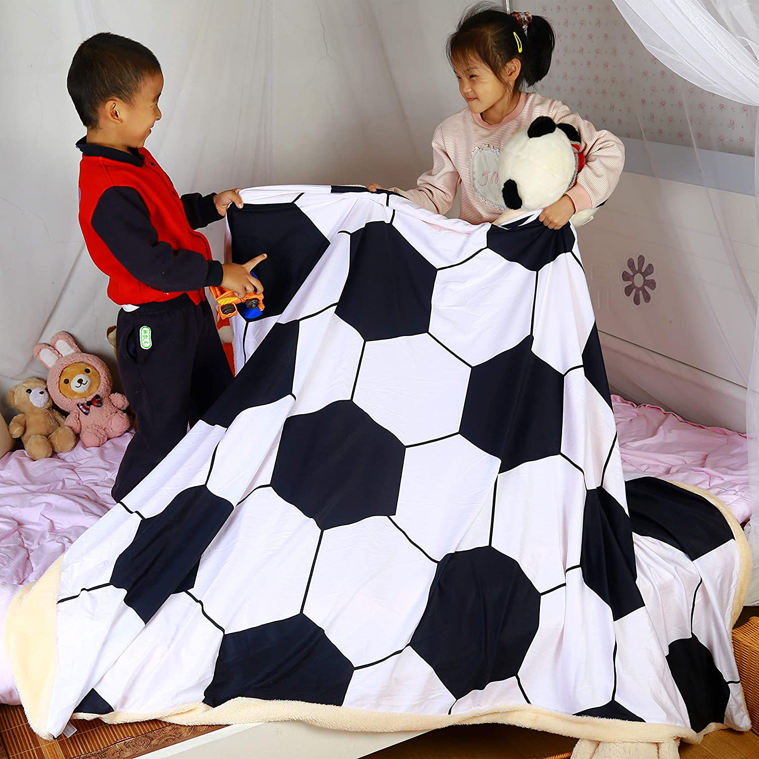 Cobija Futbol Soccer Estampado