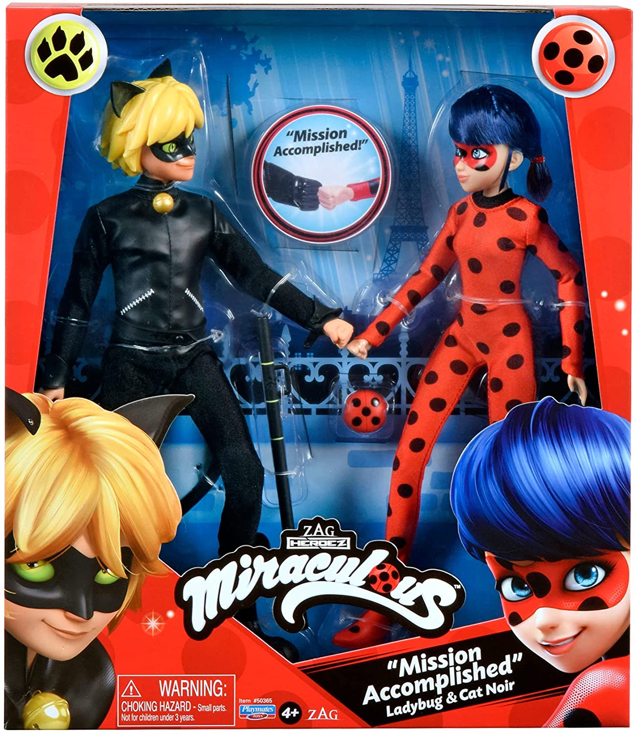 Miraculous Ladybug Mission Set De Muñecos