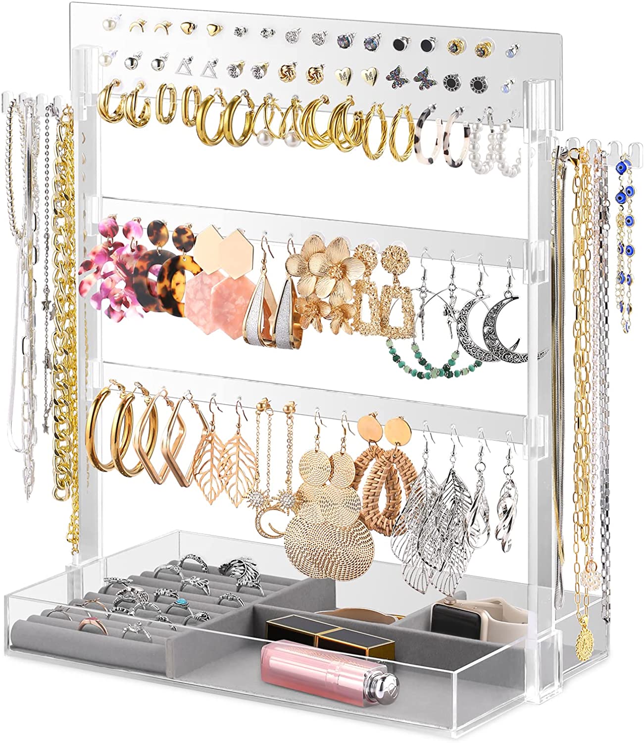 Joyero Organizador Aretes Acilico