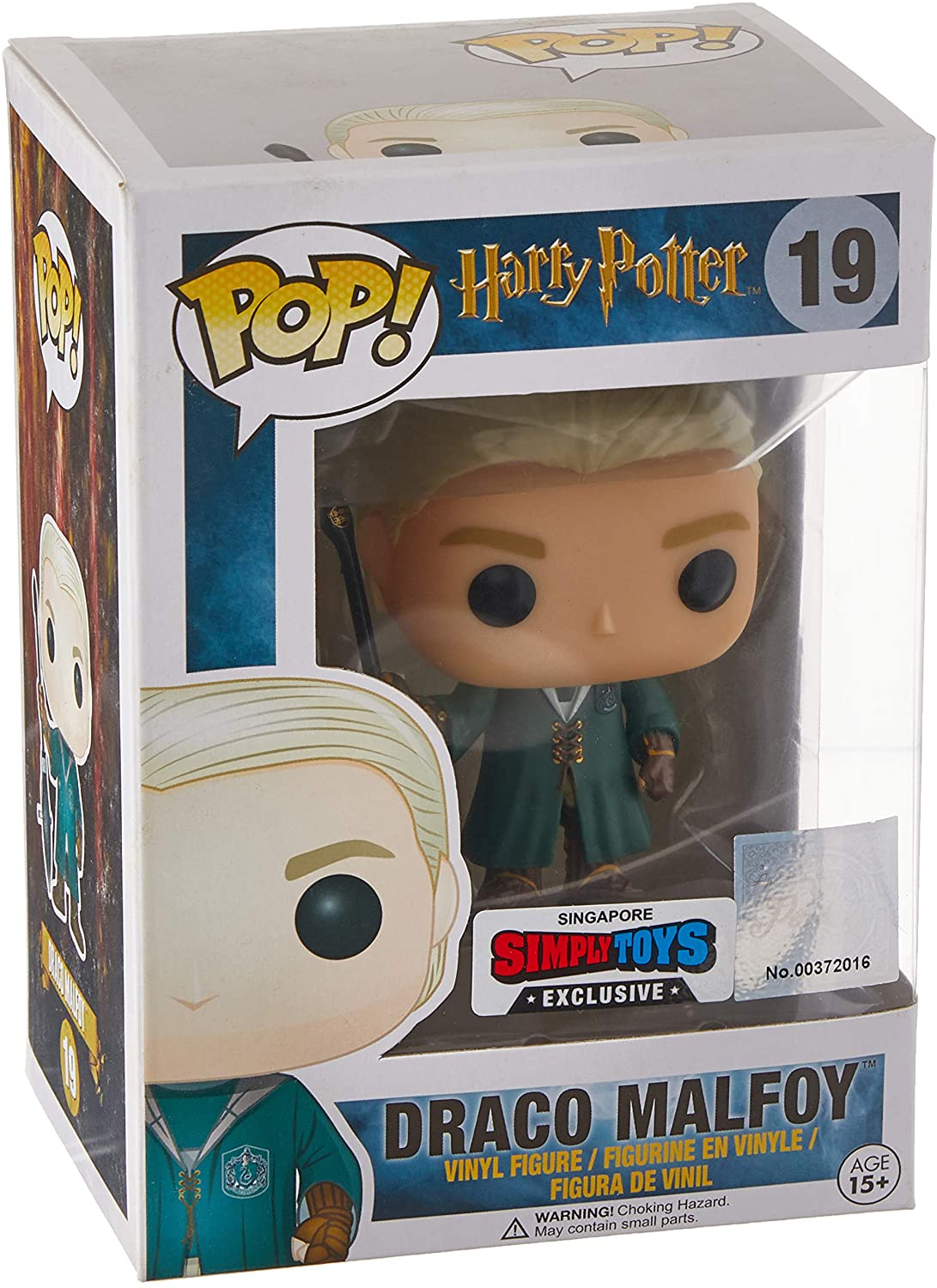 Harry Potter Draco Escoba Funko