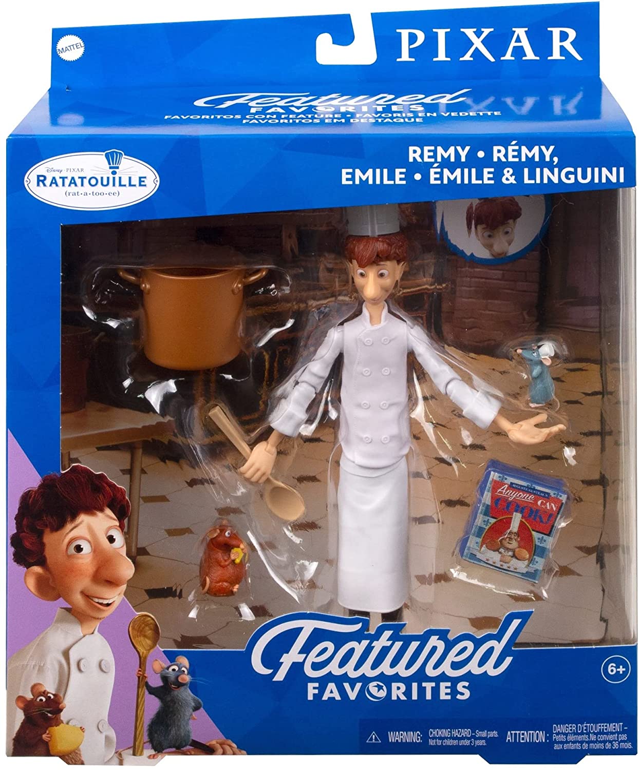 Ratatouille Figura Coleccion Linguini Remy
