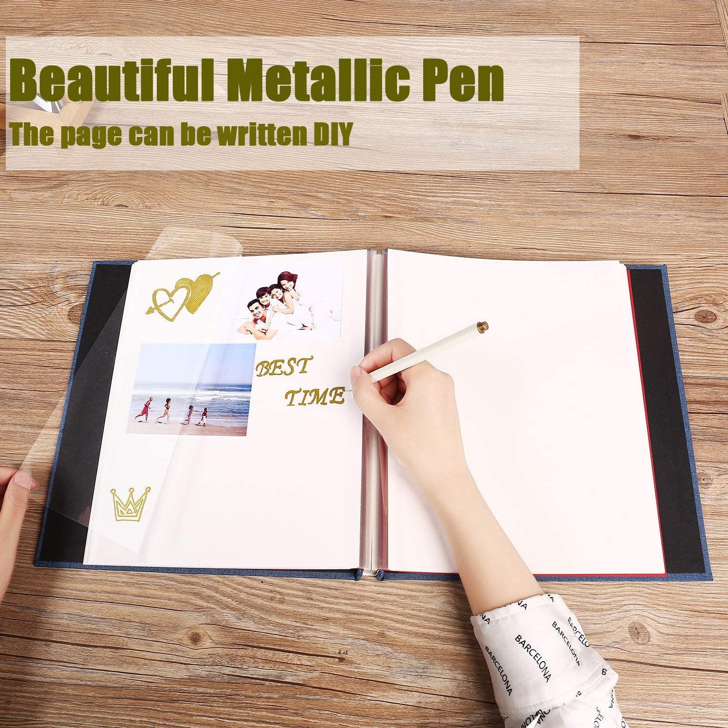 Album De Fotos Scrapbook Adhesivo