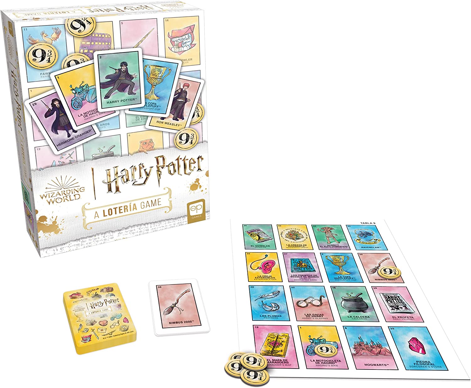 Harry Potter Loteria Juego De Mesa