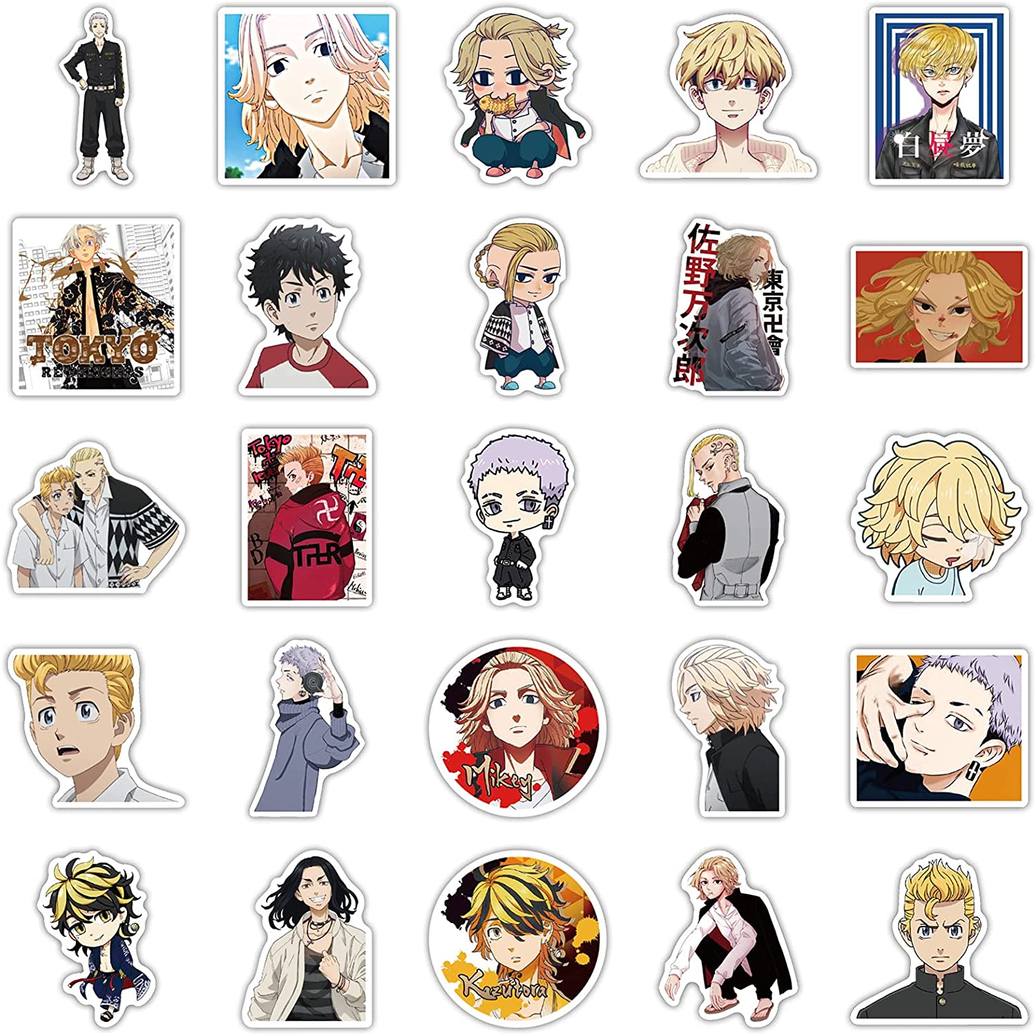 Tokyo Revengers Set De Calcamonias