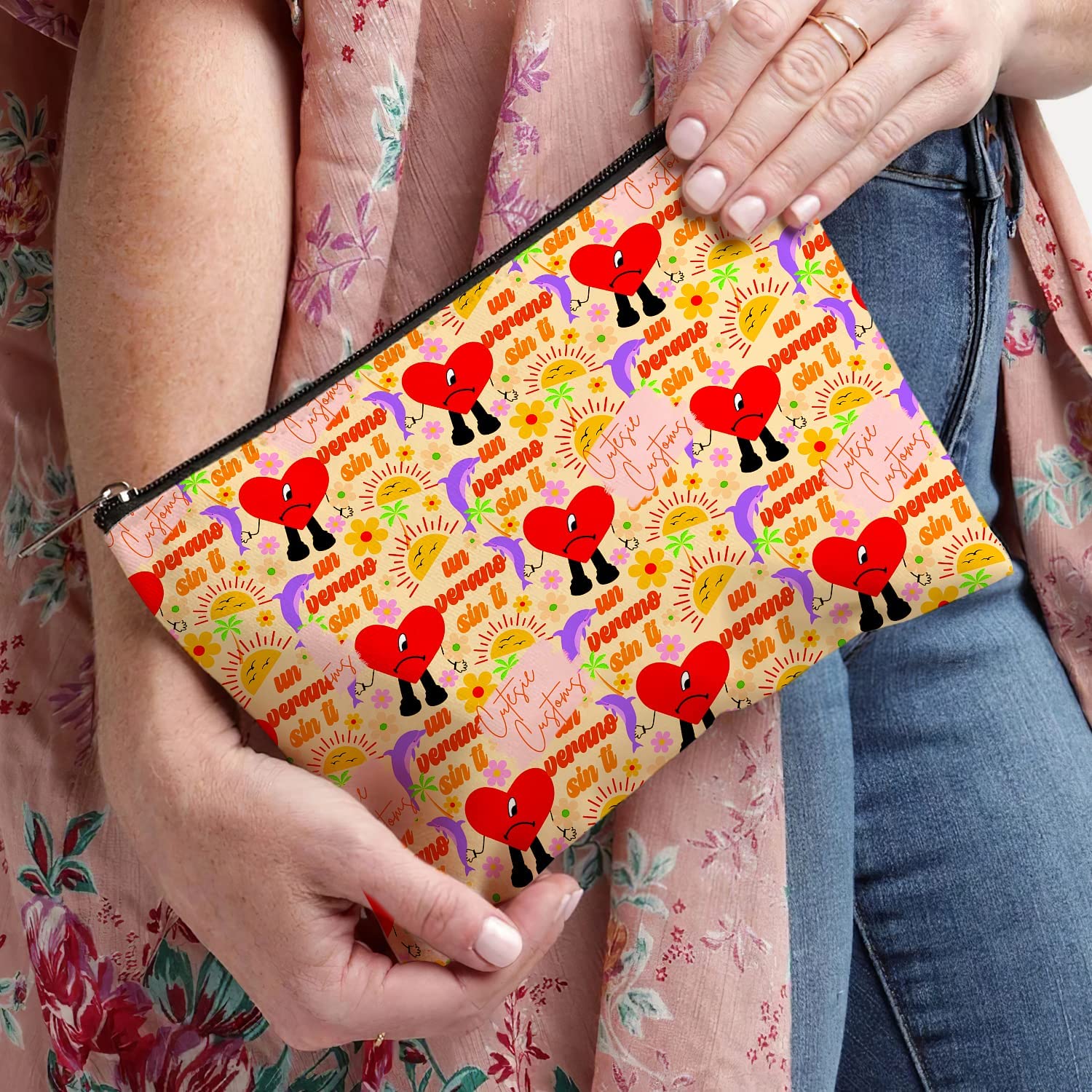 Bad Bunny Bolsa Cosmetiquera Un Verano Sin Ti