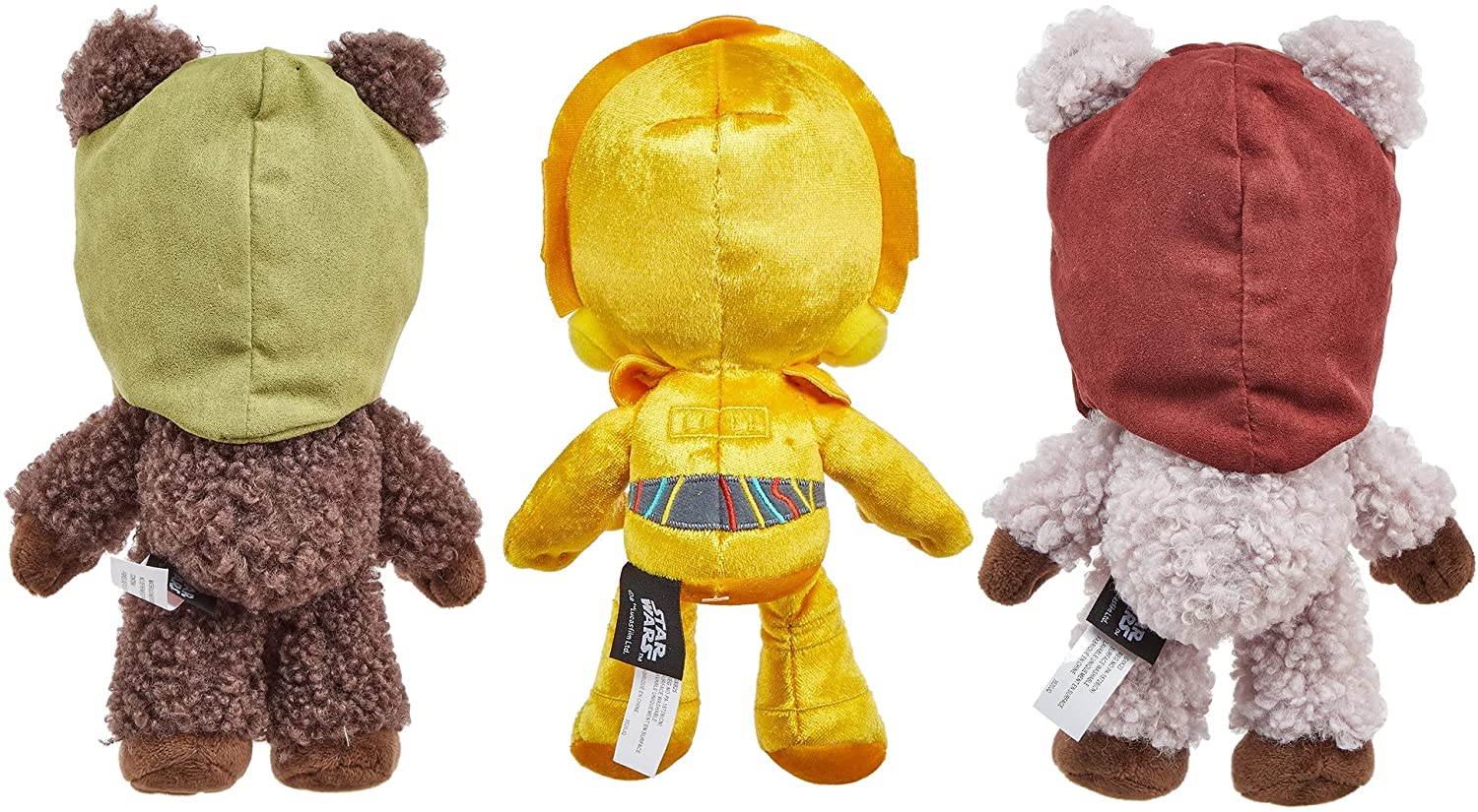 Star Wars Set De Peluches 2 ewoks y C-3PO