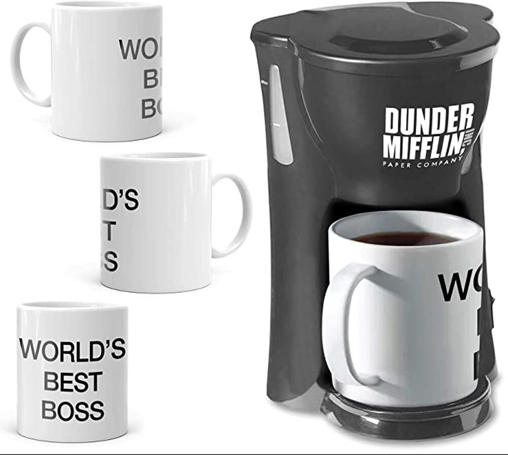 The Office Coffee Maker & World's Best Boss