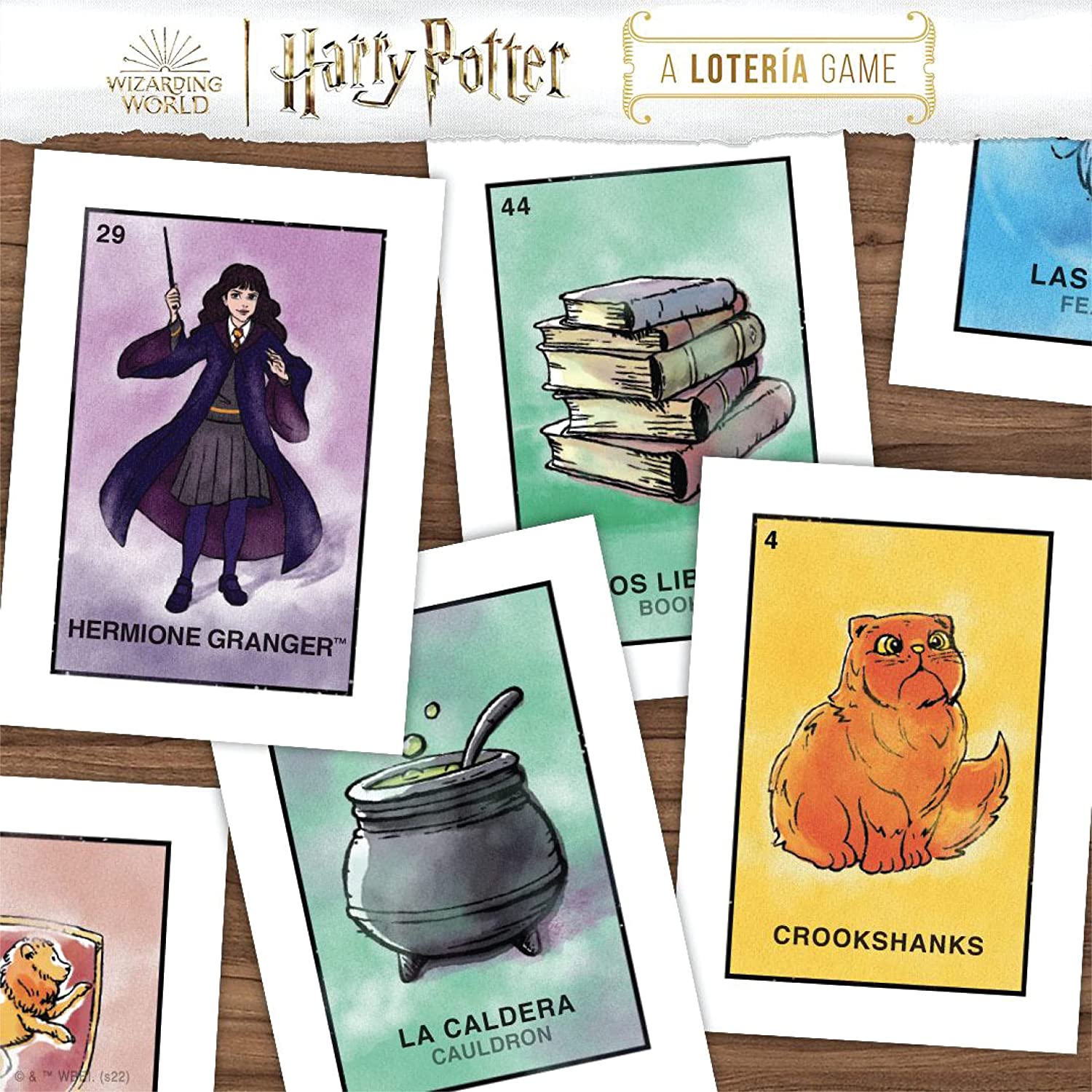 Harry Potter Loteria Juego De Mesa