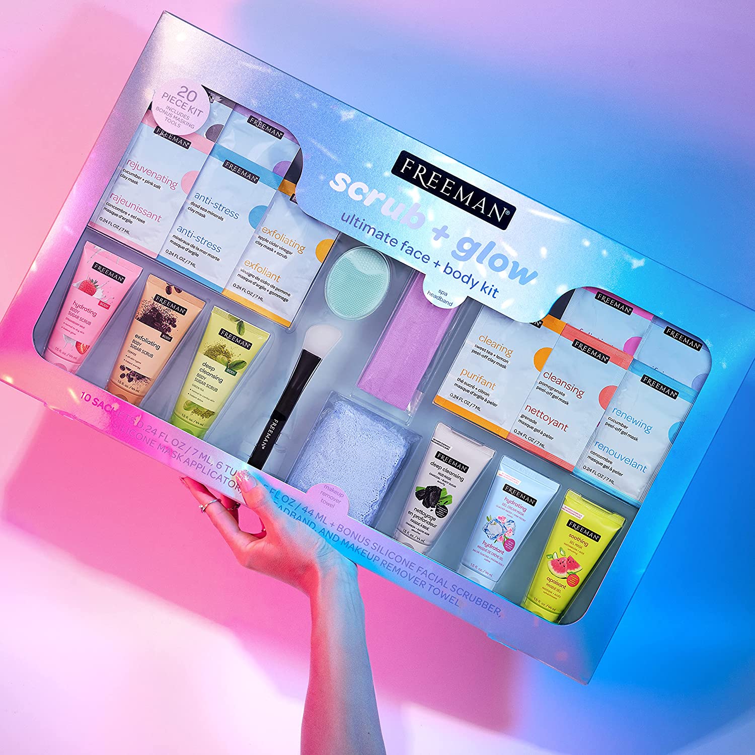 Freeman Juego de 20 piezas Skin Care Facial