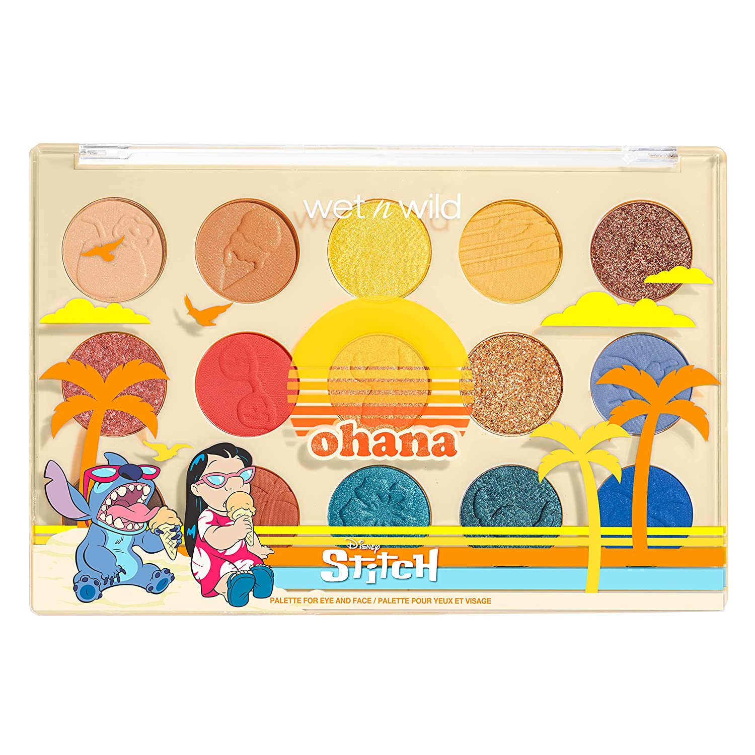 Wet N Wild Stitch Paleta De Sombras Lilo & Stitch