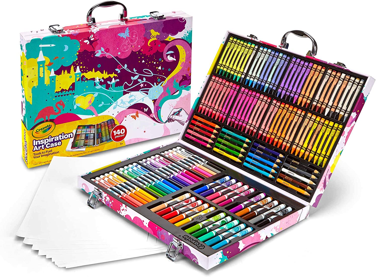 Crayola Portafolio Set Lapices Plumones Inspiration Art