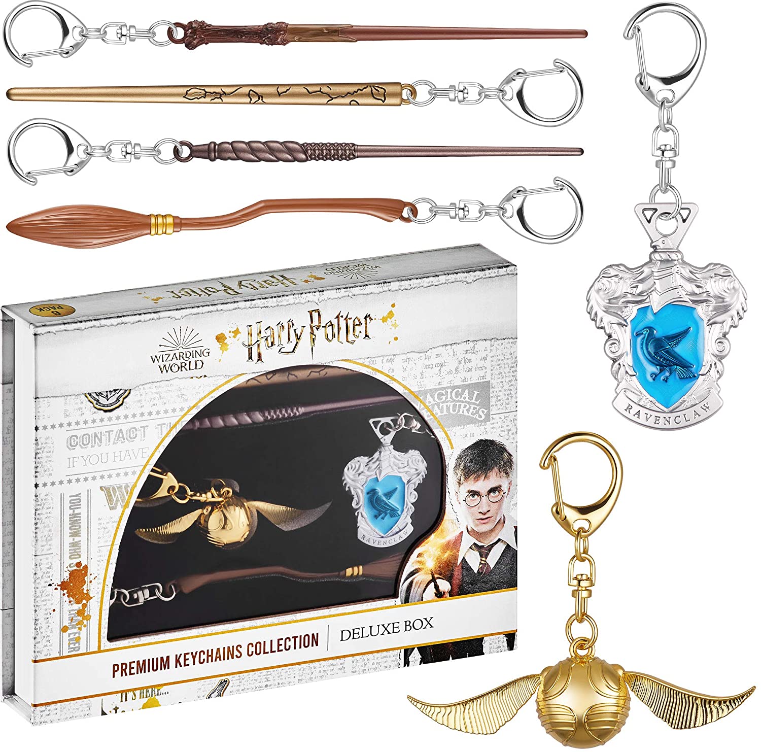 Harry Potter Kit De Llaveros Casas Hogwarts