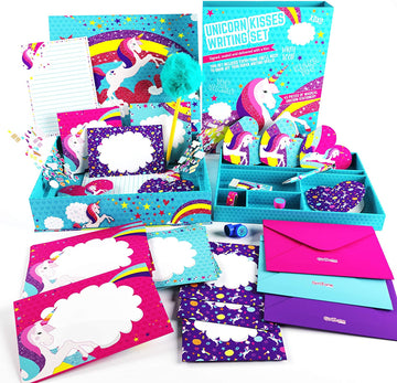Set De Oficina Papeleria Unicornio Fantasia