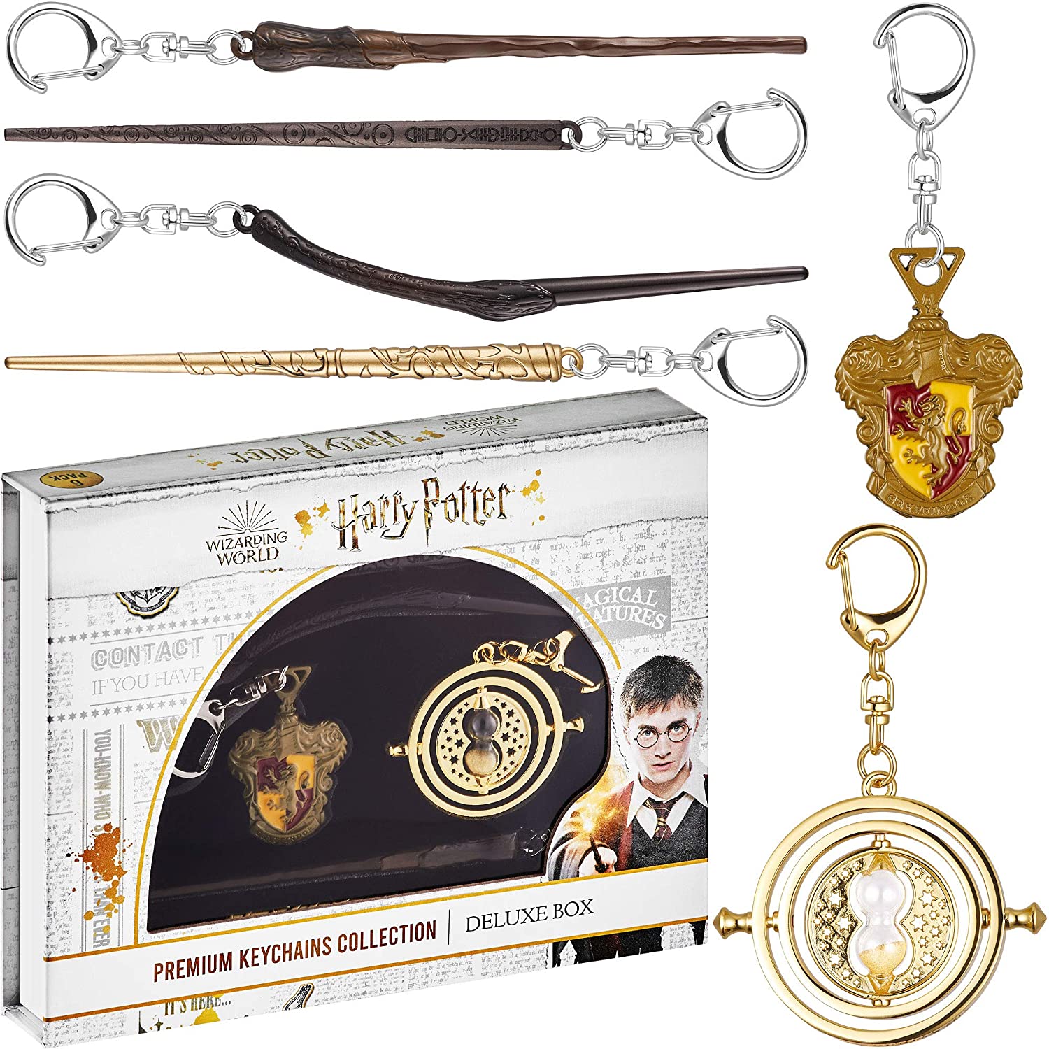 Harry Potter Kit De Llaveros Casas Hogwarts