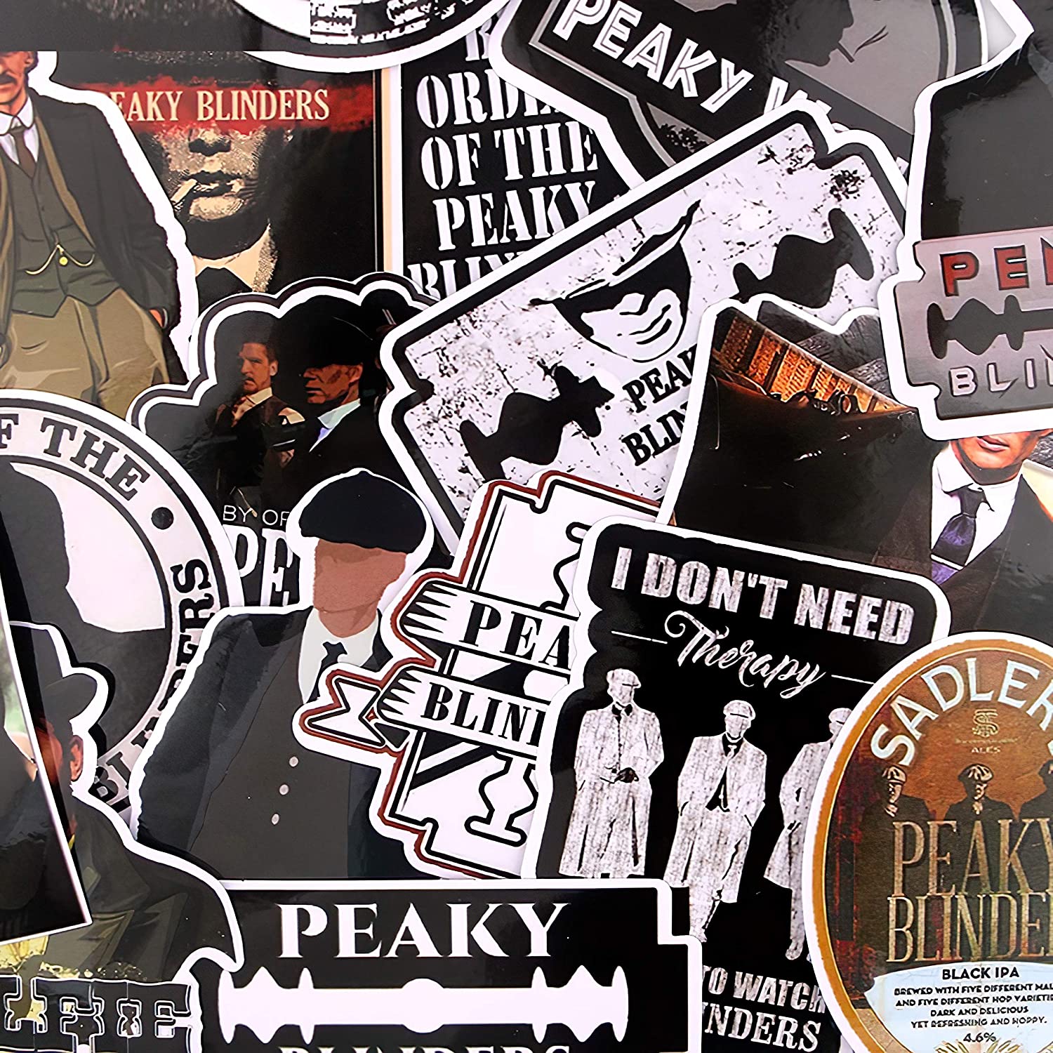 Peaky Blinders Set De Calcamonias