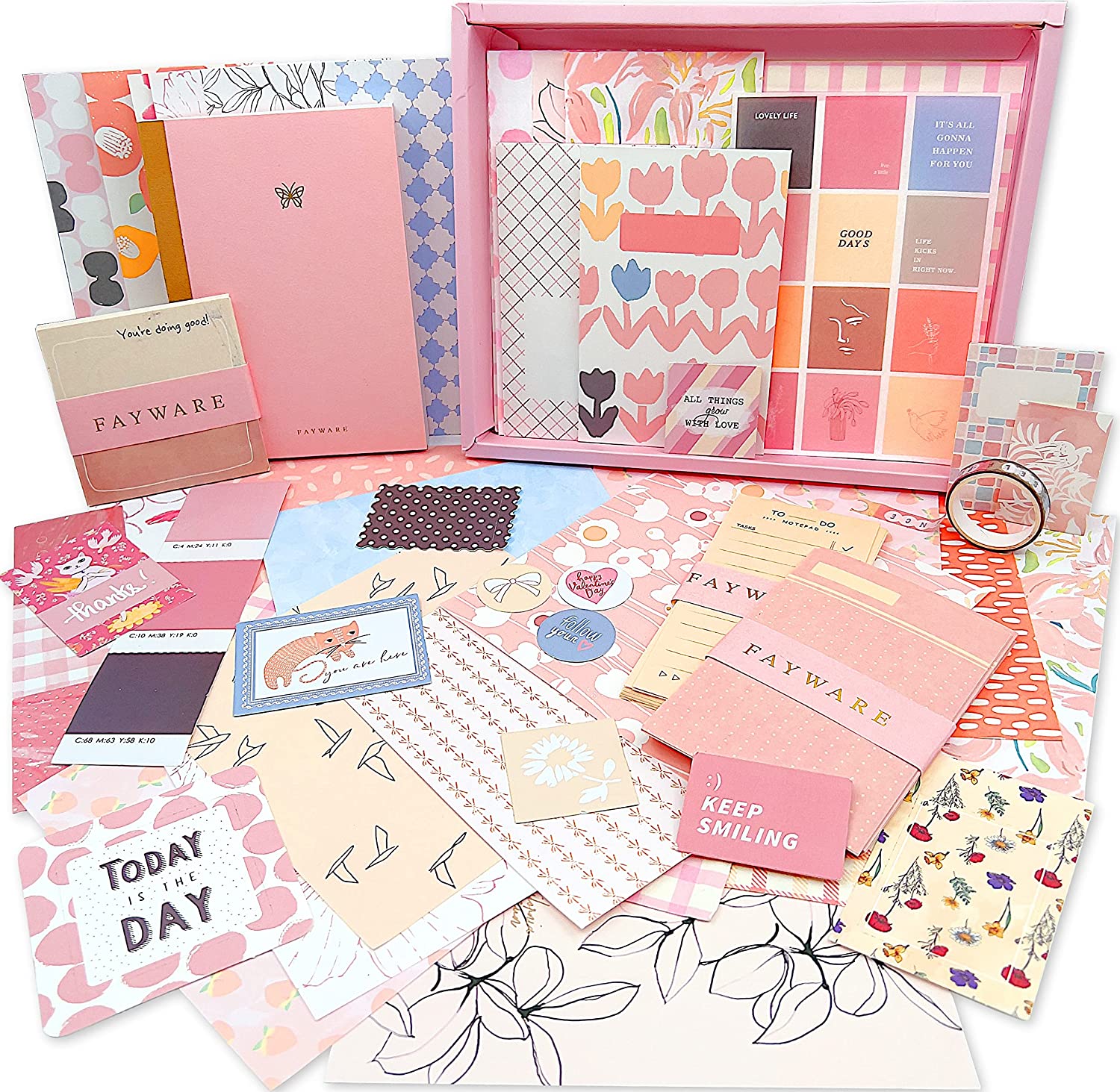 Set De Oficina Papeleria 375 Piezas Fayware