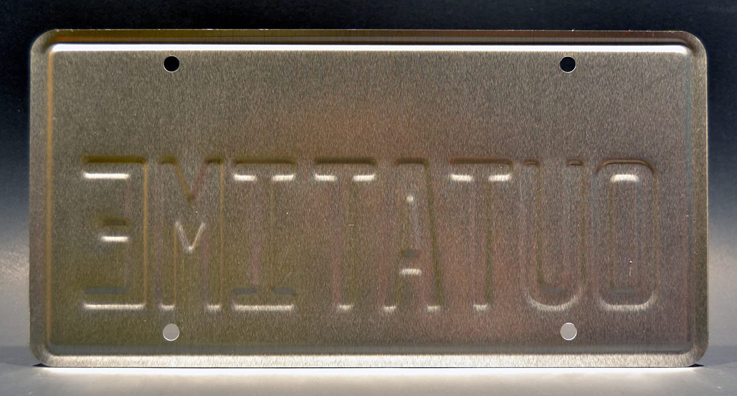 Volver Al Futuro Placa Outatime
