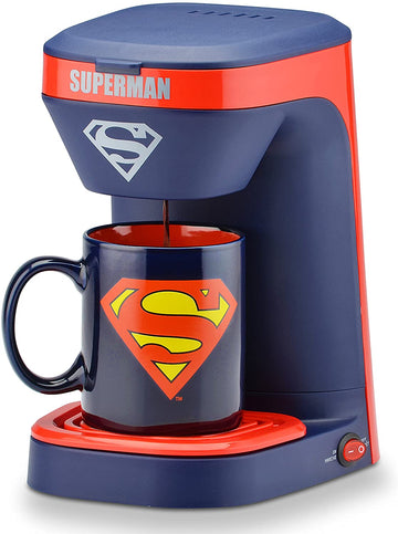 Superman Cafetera Con Taza DC Comics