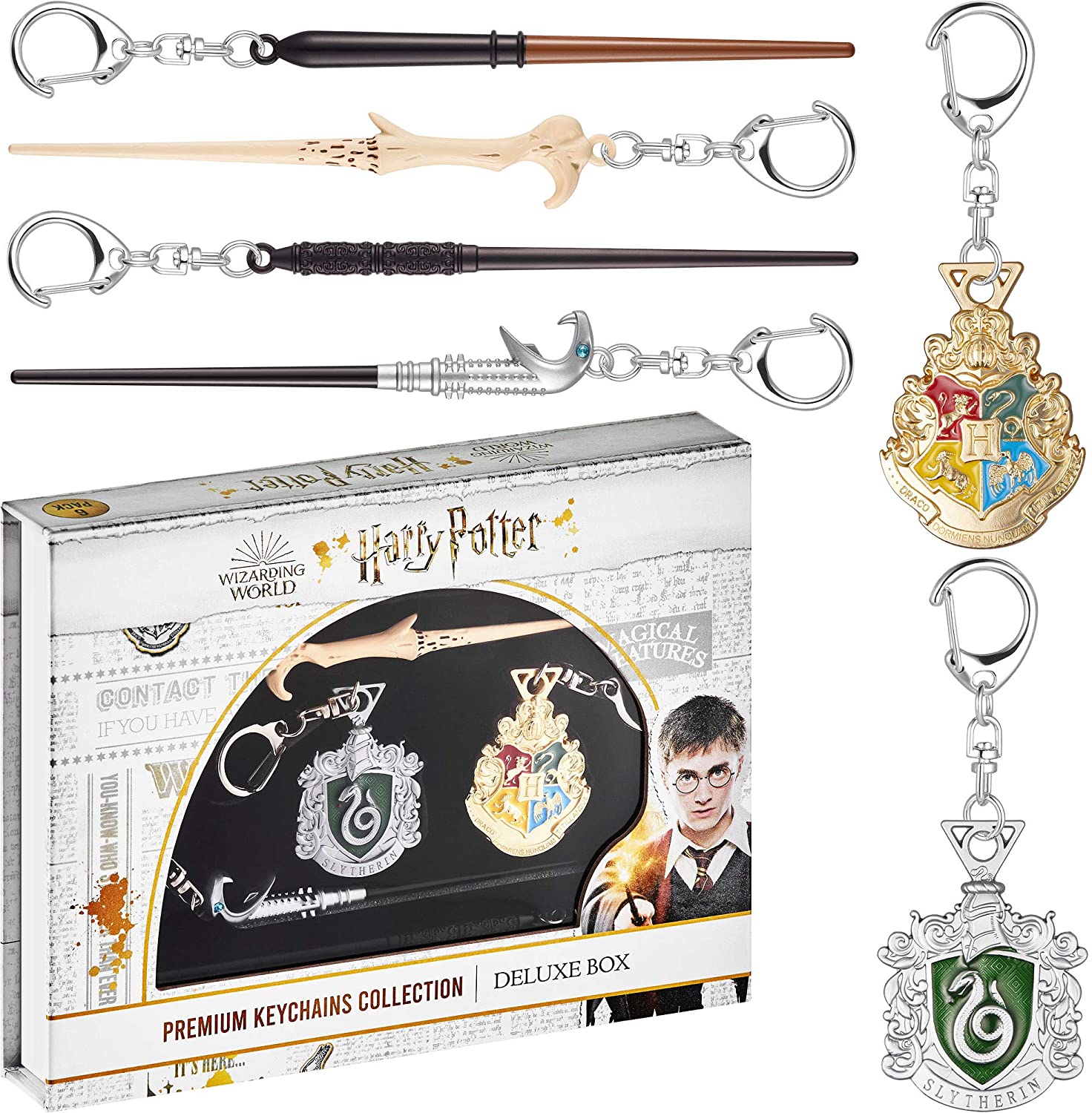 Harry Potter Kit De Llaveros Casas Hogwarts