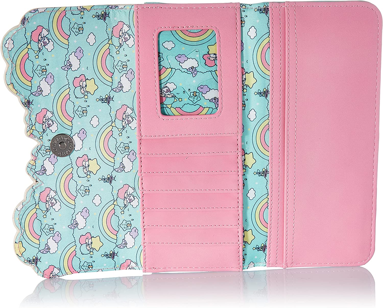 Sanrio Cartera Little Twin Star Arcoiris