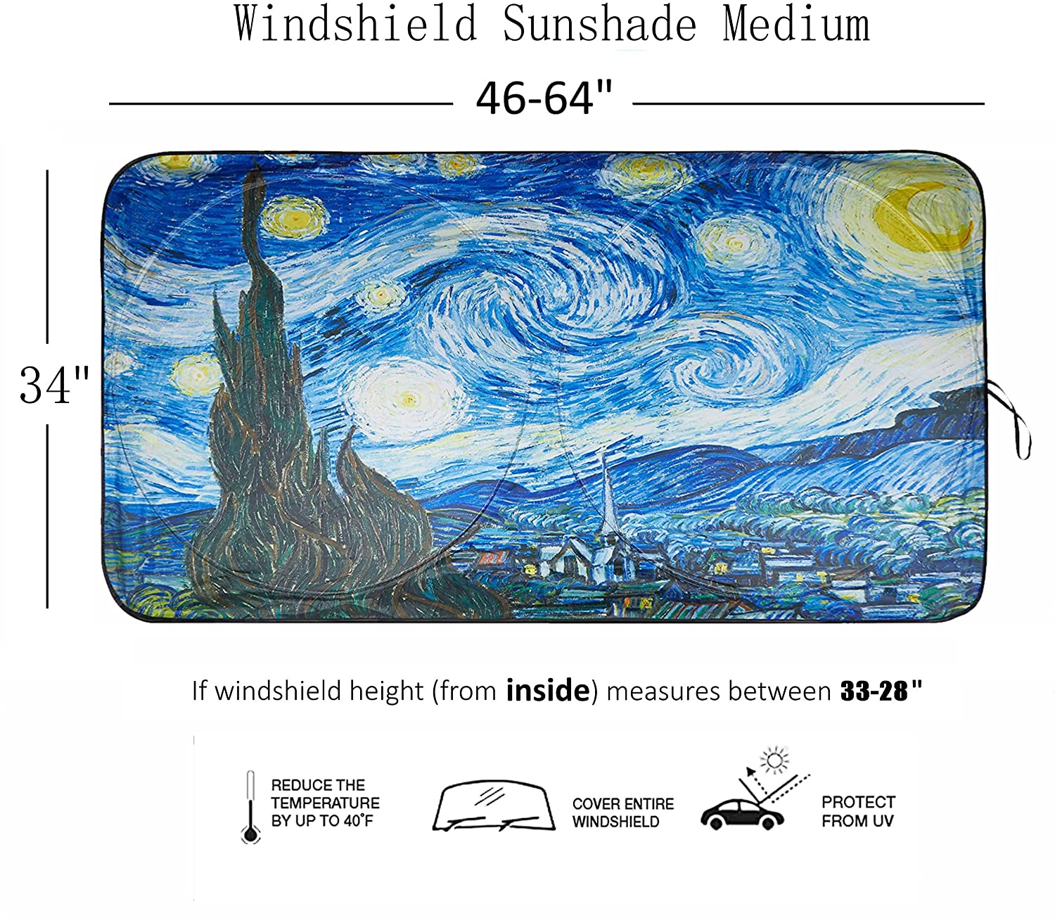 Cubreparabrisas Vangogh