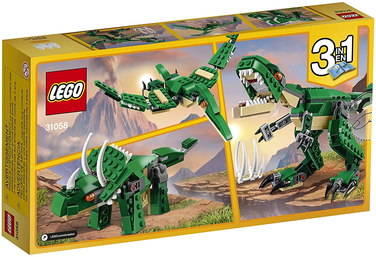 Lego Dinosaurio Creator Grandes Para Armar