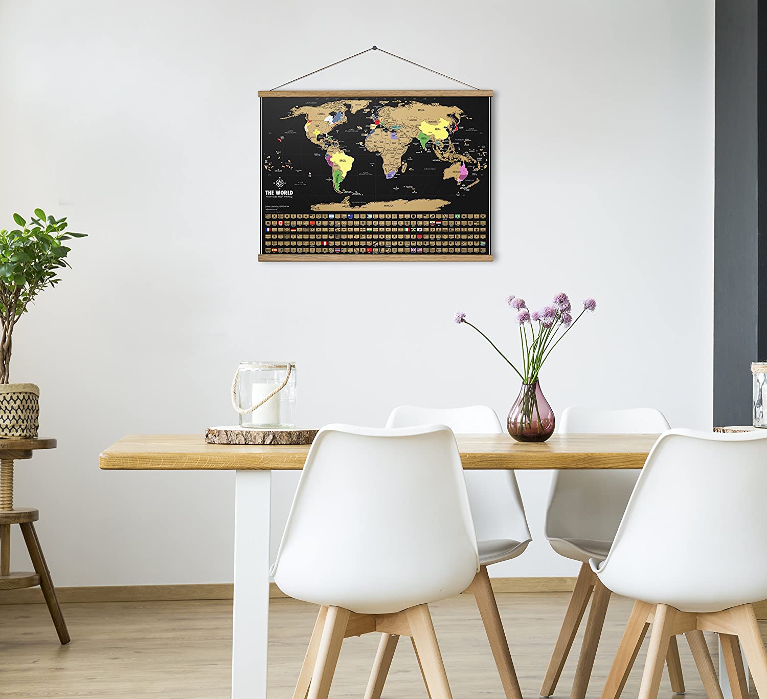 Mapa Del Mundo Para Rascar