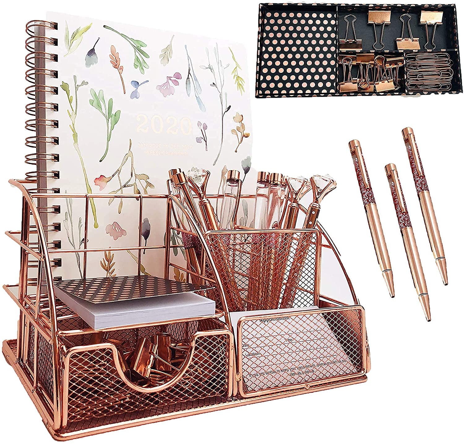 Set De Oficina Papeleria Organizador De Escritorio