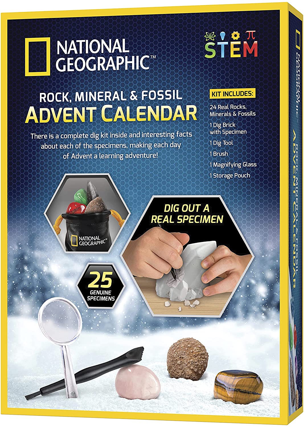 National Geographic Calendario Adviento Rocas