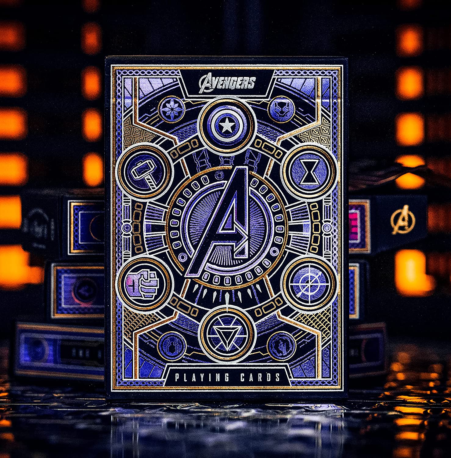 Marvel Juego De Naipes Cartas Avengers