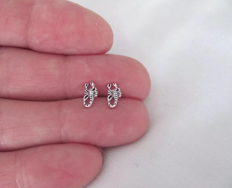 Aretes De Alacrán Plata