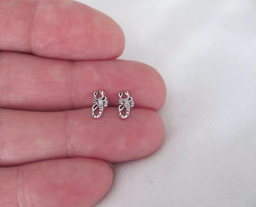 Aretes De Alacrán Plata
