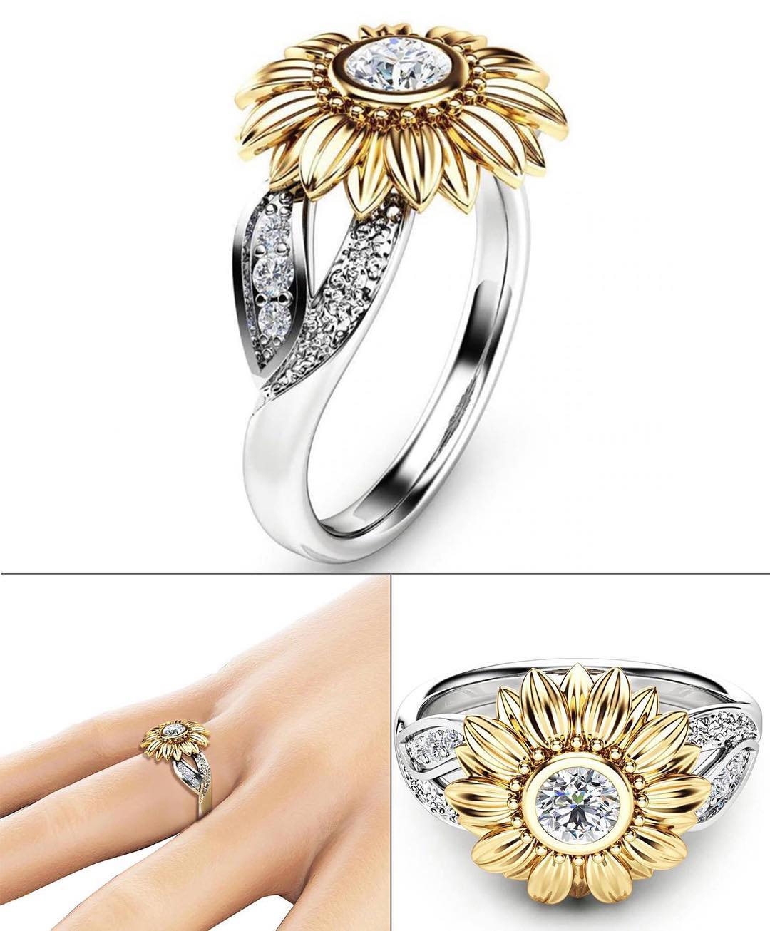 ANILLO DE GIRASOL