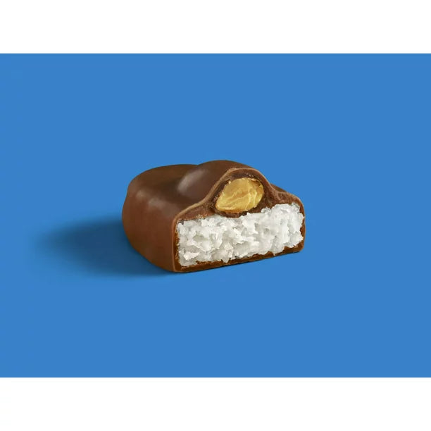 ALMOND JOY, Coconut and Almond Chocolate Snack Size Candy Bars, Halloween, 20.1 oz