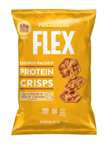 PopCorners Flex Protein Crisps Cheddar & Sour Cream - 5oz