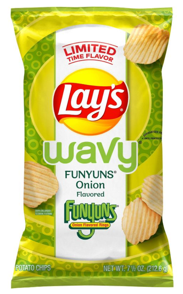 Lays Wavy Funyuns Onion - 7.5oz
