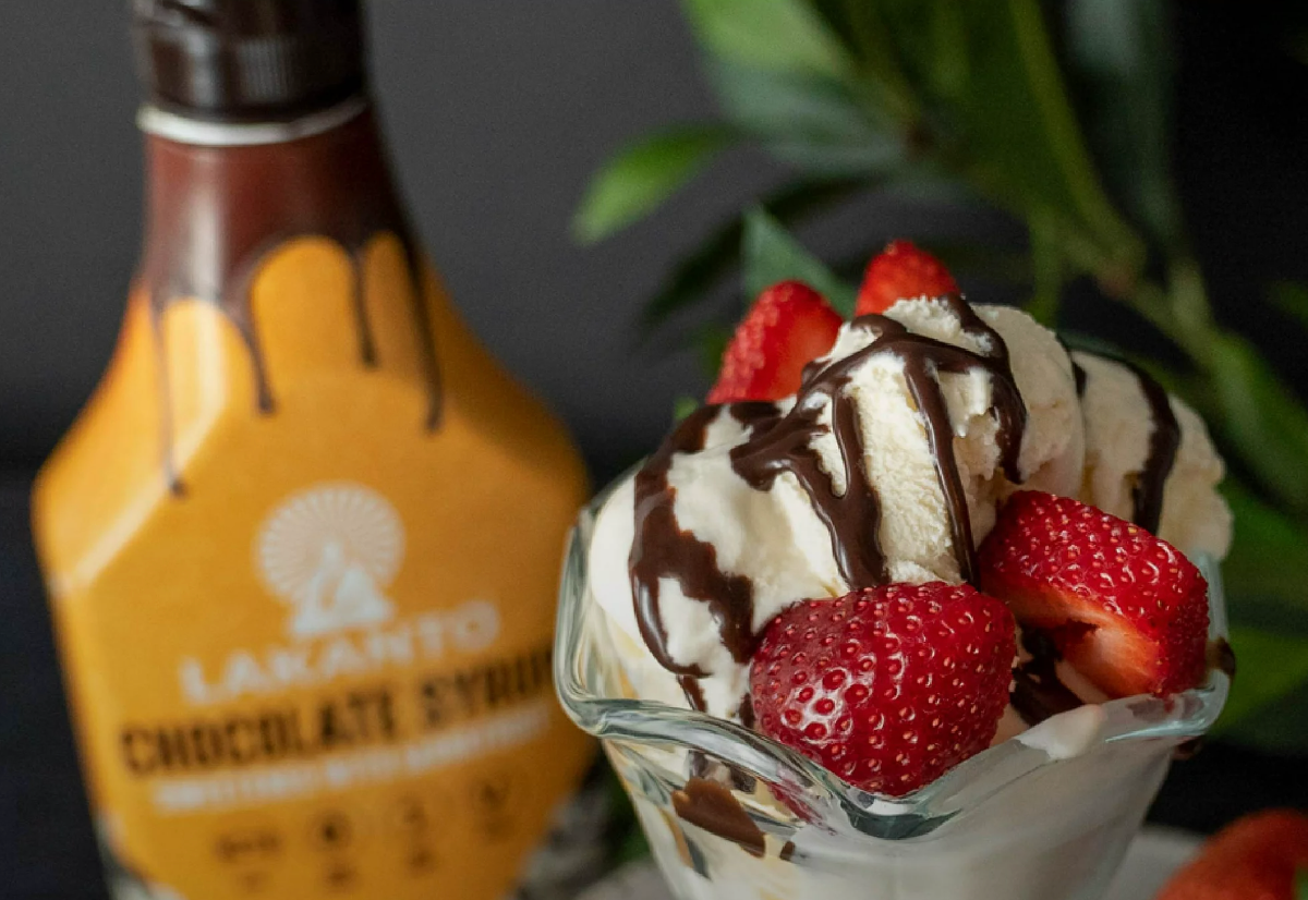 Lakanto Sugar Free Chocolate Syrup - Endulzado con Fruta del Monje