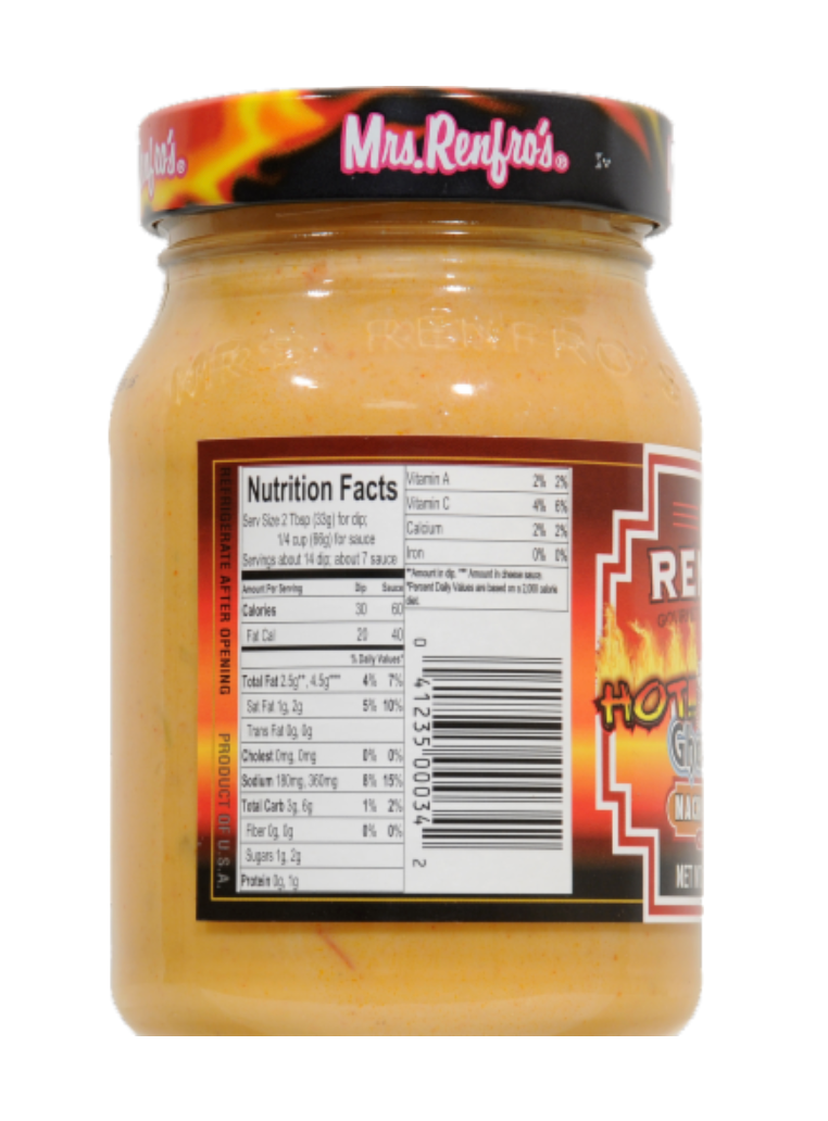 Mrs. Renfro's Ghost Pepper Nacho Cheese