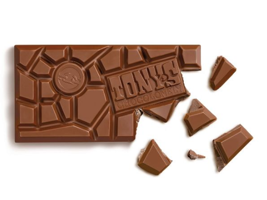 Tony's Caramel and Sea Salt Milk Chocolate Bar - 6.35oz