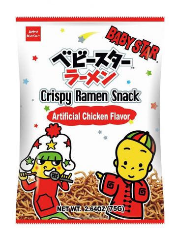 Shirakiku Baby Star Ramen Chips Original - 2.64oz